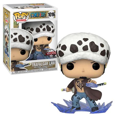 Фигурка Funko POP! One Piece - Трафальгар Ло Эксклюзив (Trafalgar Law Room Attack) Special Edition