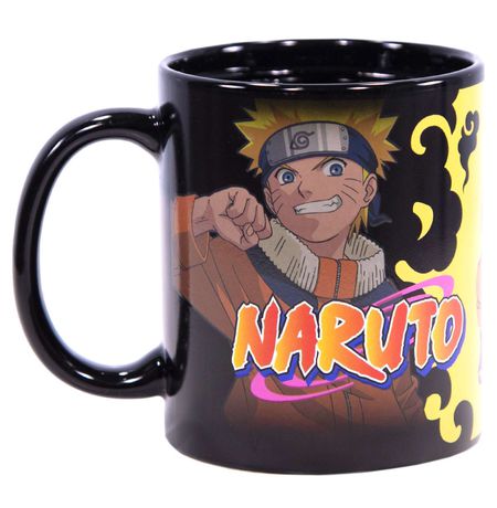 Кружка-хамелеон Наруто с раменом, реагирующая на тепло