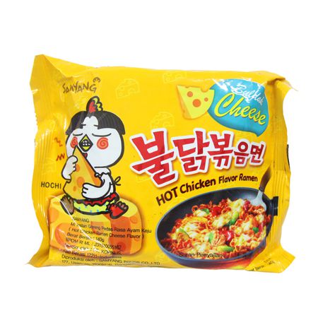 Лапша Samyang острая со вкусом курицы и сыра