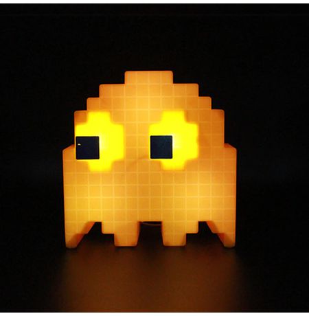 Светильник Пакман Pacman - Призрак желтый