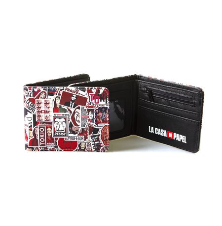 Кошелек Бумажный дом (La casa de papel)