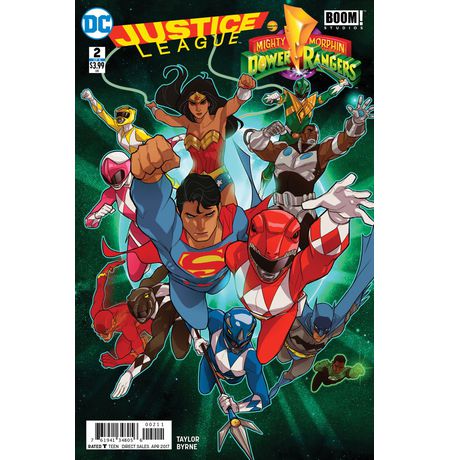 Justice League/Mighty Morphyn Power Rangers #2