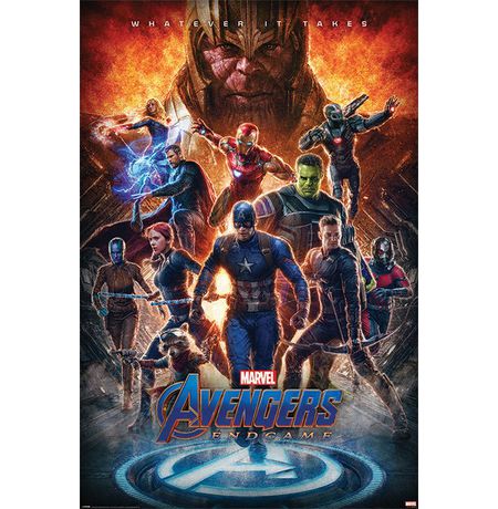 Постер Мстители: Финал (Avengers Endgame)