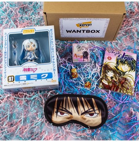 Гик коробка WANTBOX Аниме!