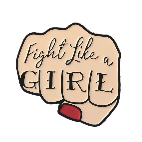 Значок Fight Like a Girl