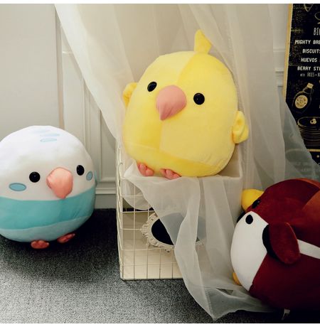 Мягкая игрушка Попугай желтый изображение 2