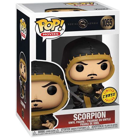Фигурка Funko POP! Mortal Kombat - Скорпион Эксклюзив (Scorpion Movie CHASE)