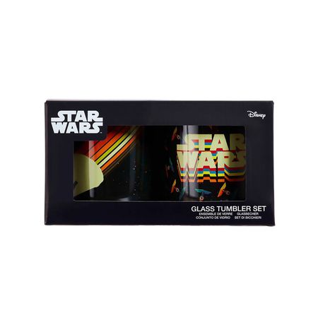 Набор бокалов стеклянных Funko Star Wars Retro 2шт изображение 2