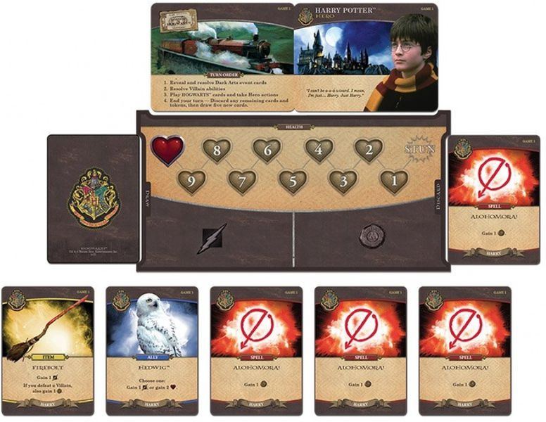 Настольная игра Гарри Поттер - Битва за Хогвартс изображение 3
