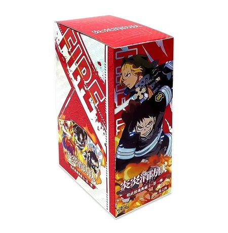 Коллекционные карточки Пламенная бригада пожарных - Серия 1-Тир 4 - 5 штук в бустере