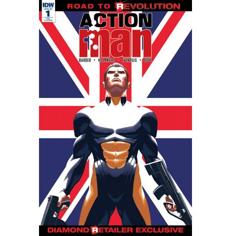 Action Man #1SDCC (эксклюзивная обложка SDCC 2016)