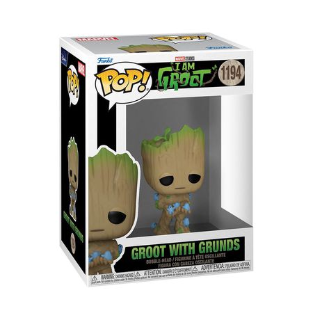 Фигурка Funko POP! Я есть Грут - Грут с Грундсами (I Am Groot - with Grunds)