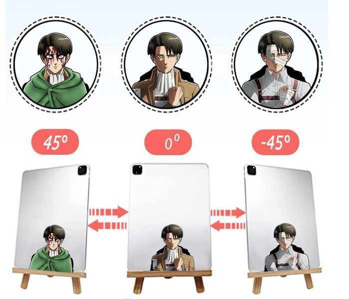 3D стикер Атака На Титанов - Леви (Attack On Titan: Levi)