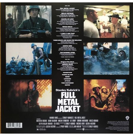 Виниловая пластинка Цельнометалическая оболочка (Full Metal Jacket - OST) изображение 2