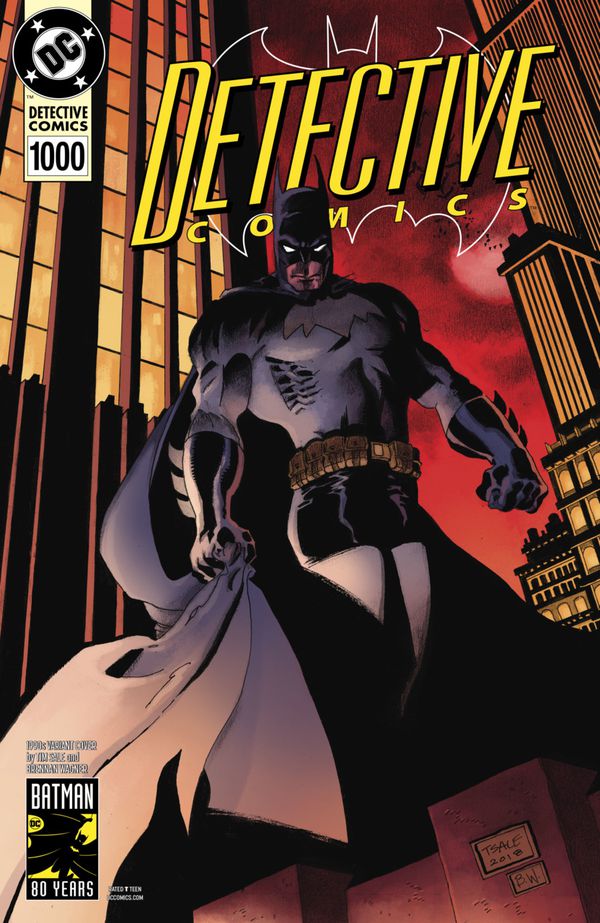 Detective Comics #1000 1990's by Tim Sale and Brennan Wagner