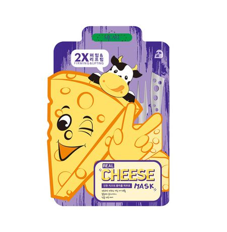 Маска для лица Real Cheese, увлажняющая
