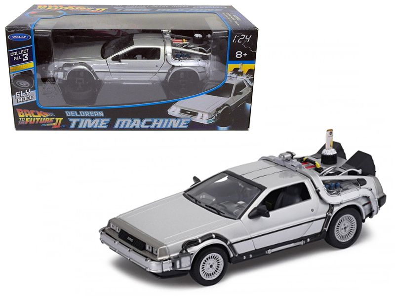 Коллекционная металлическая (Die Cast) модель Delorean из