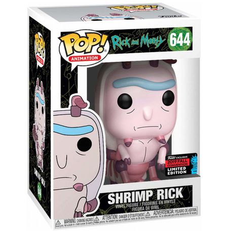 Фигурка Funko POP! Рик И Морти - Рик Креветка Эксклюзив (Rick & Morty - Shrimp Rick Exc)