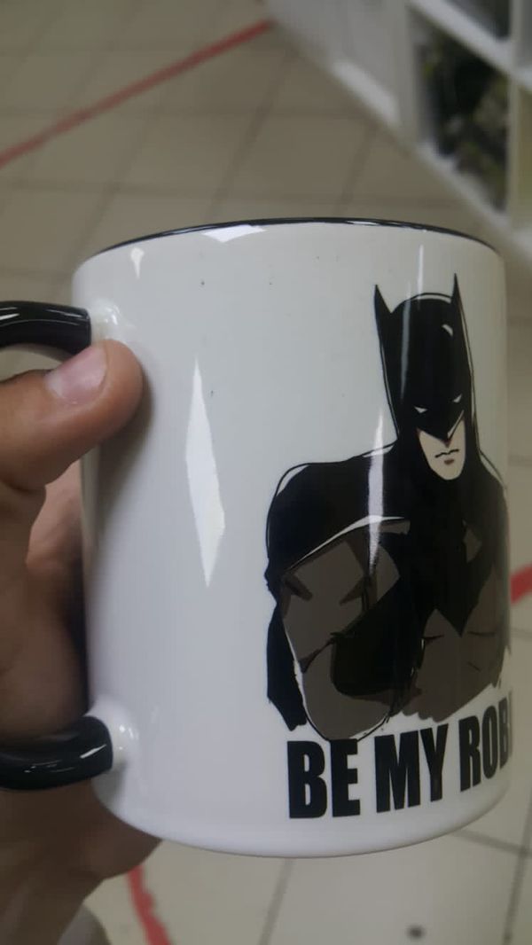 Кружка Be my Robin Batman УЦЕНКА изображение 2