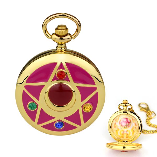 Часы на цепочке Сейлор Мун (Sailor Moon) изображение 2