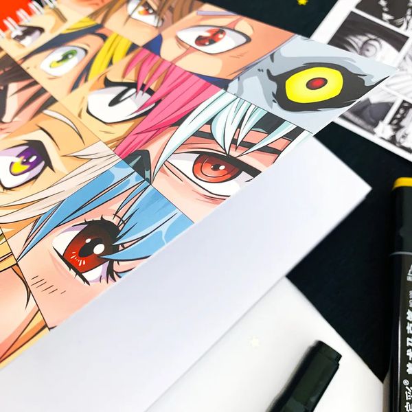 Скетчбук Аниме Глаза изображение 3