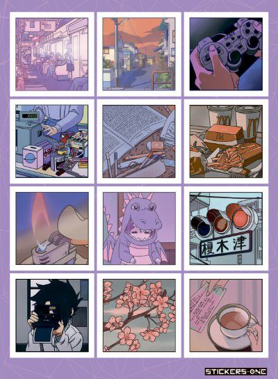 Набор стикеров Japan Mood STICKERS.ONE