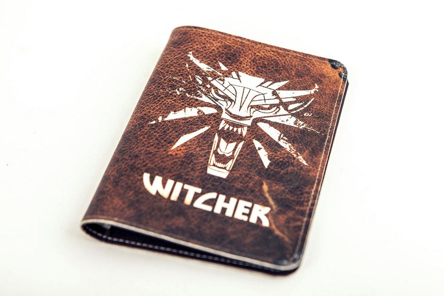 Обложка для паспорта Ведьмак - Школа Волка (Witcher)