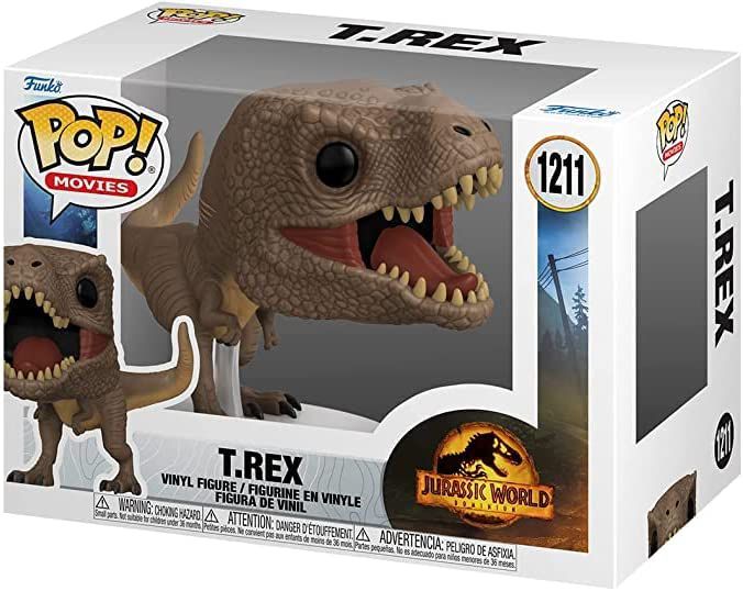 Фигурка Funko POP! Парк Юрского Периода - Тираннозавр Рекс (T-Rex Jurassic World Dominion) изображение 2