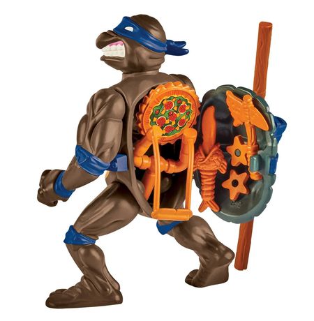 Фигурка Черепашки-Ниндзя - Донателло (Donatello - TMNT Classic Storage Shell) лицензия 10,5 см изображение 4