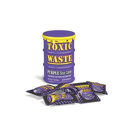 Конфеты Toxic Waste Purple Sour Candy