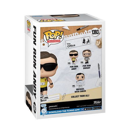 Фигурка Funko POP! Офис - Энди Бернард на забеге (The Office - Andy Fun Run) изображение 6