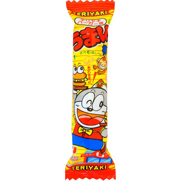 Кукурузный снэк Umaibo со вкусом бургера терияки