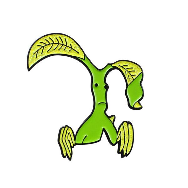 Значок Лечурка Ньюта Саламандра (пин металл) 3,5х3,8 см