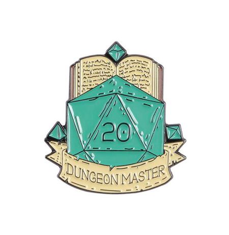 Значок Дайс D20 (D&D)