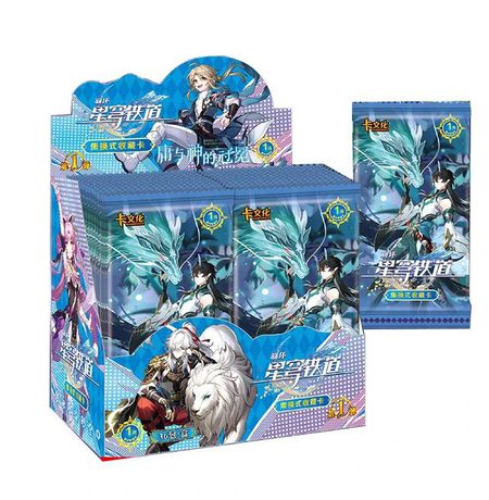 Коллекционные карточки Honkai:Star Rail Тир 1, 8 штук в бустере (Бустер с Дань Хэном)