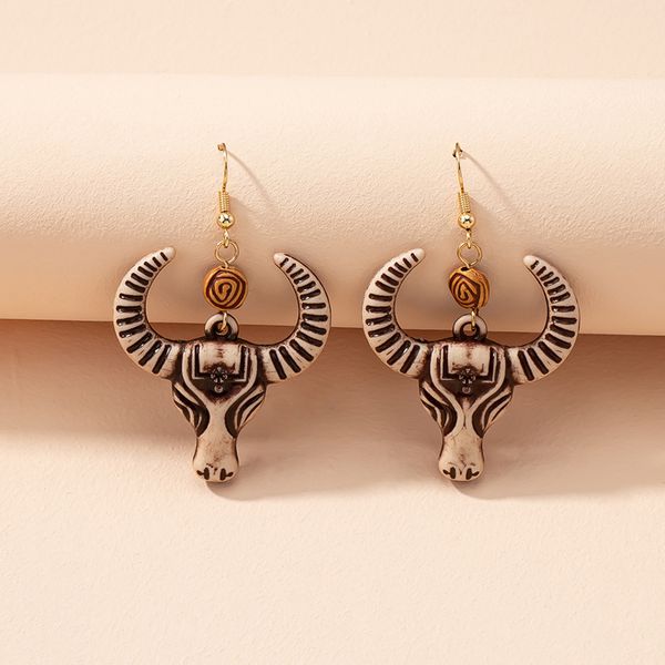 Серьги Череп быка Букраний изображение 3