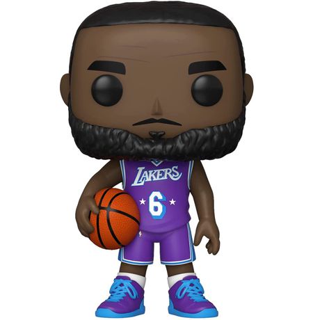 Фигурка Funko POP! Леброн Джеймс (NBA Lakers LeBron James City Edition 2021)