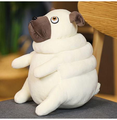 Мягкая игрушка Пухлый мопс, трогательный изображение 2