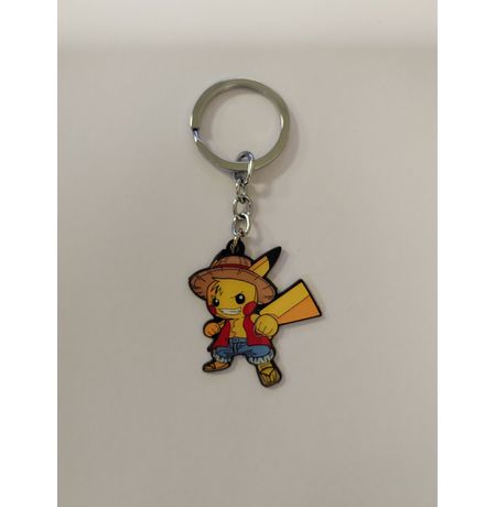 Брелок One Piece - Манки Д. Луффи - Пикачу (Monkey D. Luffy - Pikachu)