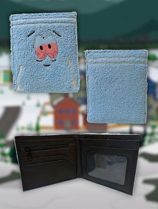 Кошелек Южный Парк - Полотенчик (South Park) чёрный внутри 11,5х9,5 см изображение 2