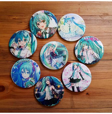 Значок Хатсунэ Мику (Hatsune Miku) #4 6 см в ассортименте