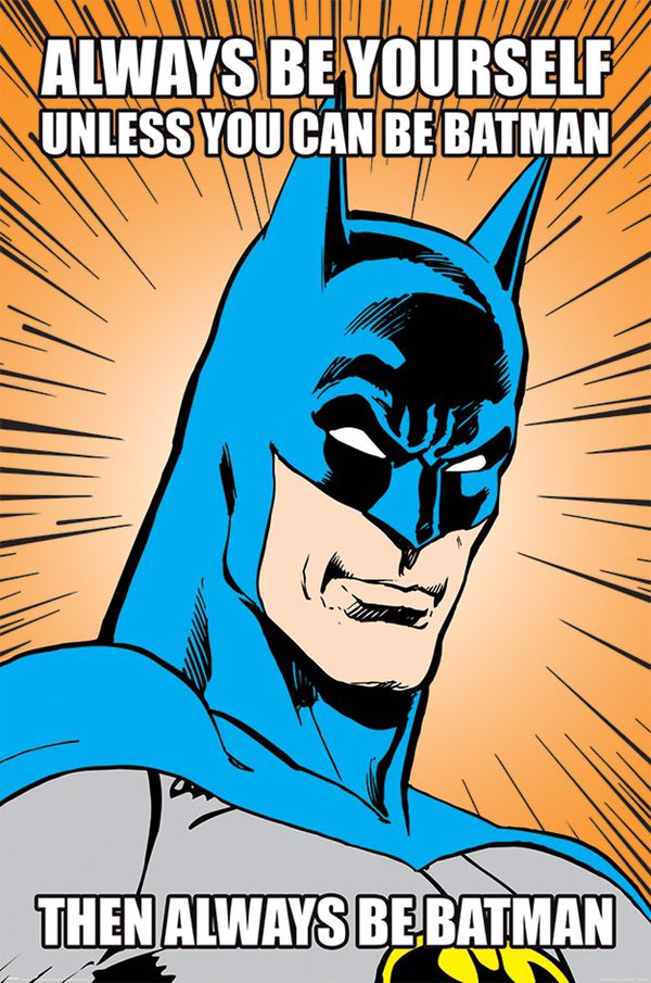 Постер Бэтмен: Be Batman