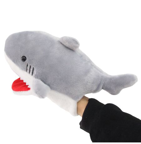 Мягкая игрушка Акула на руку 28 см изображение 5