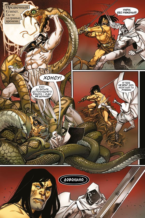 Конан. Змеиная война (обложка для комикшопов) изображение 3