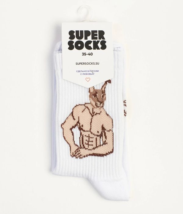 Носки SUPER SOCKS Супер Шлепа (размер 35-40)