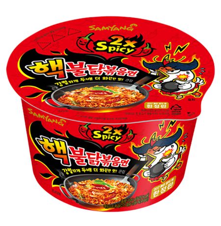 Лапша Samyang супер острая x2 Spicy со вкусом курицы, 105 г