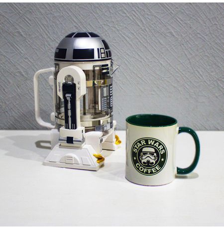 Френч Пресс R2D2 - Звёздные Войны (Star Wars) УЦЕНКА изображение 4