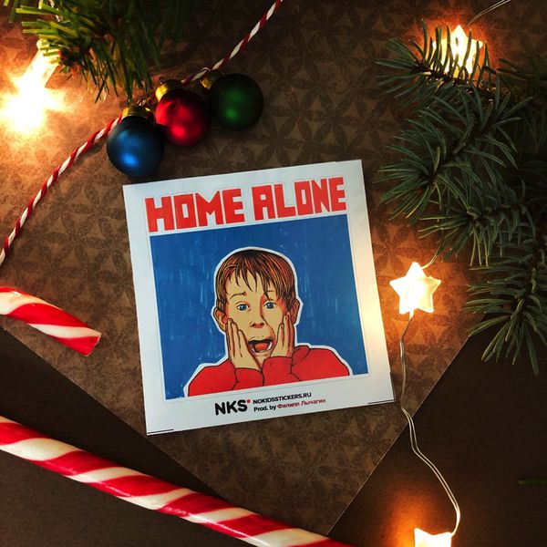 Стикер Один дома (Home Alone)