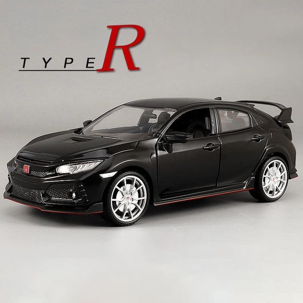 Коллекционная металлическая (Die Cast) модель Honda Civic Type-R 1:24