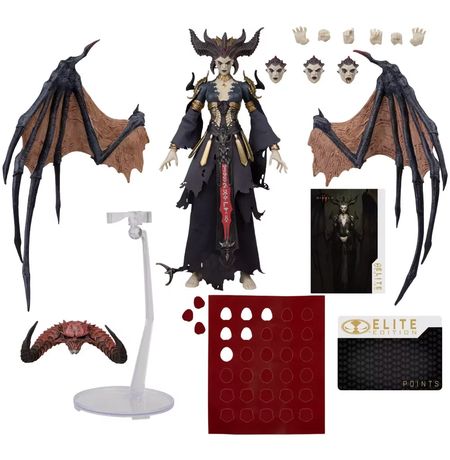 Фигурка Diablo 4 - Лилит Elite Edition McFarlane 18 см Лицензия